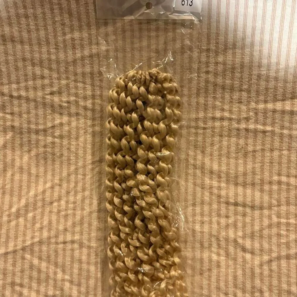 Unbranded Women's Tan and Cream Hair-accessories